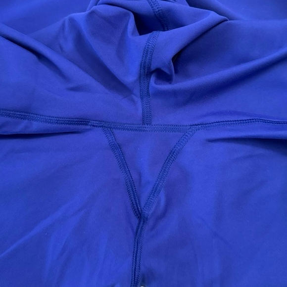 WeWoreWhat Sapphire Blue Bike Shorts Compression Stretchy 6" Inseam Large - Picture 14 of 16